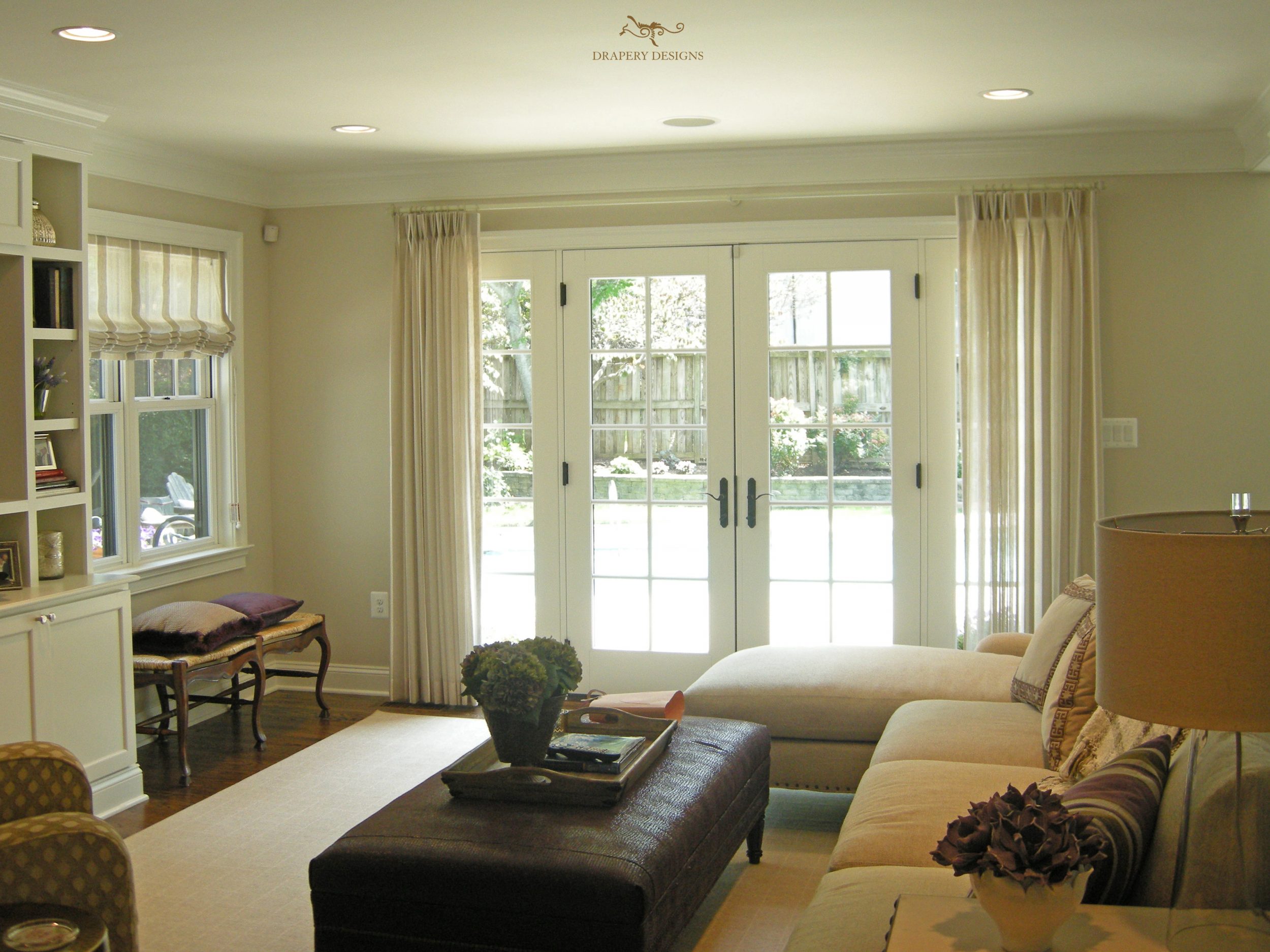 Pinch Pleated Sheer Panels