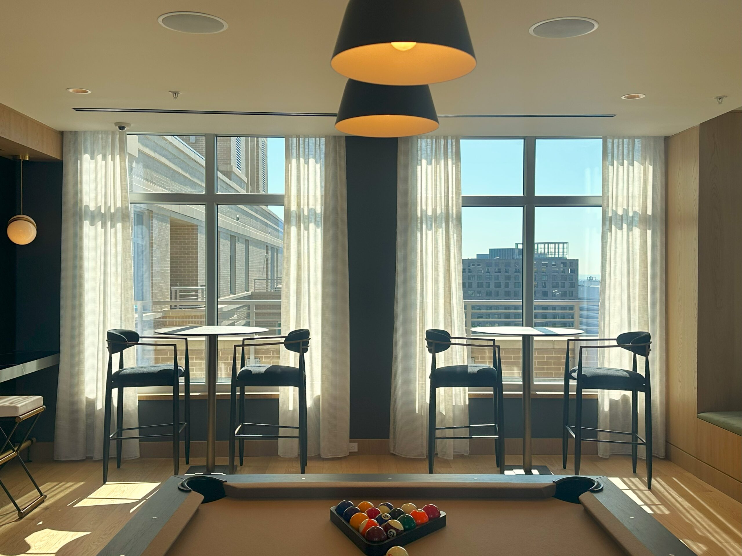 Club Room Sheer Panels